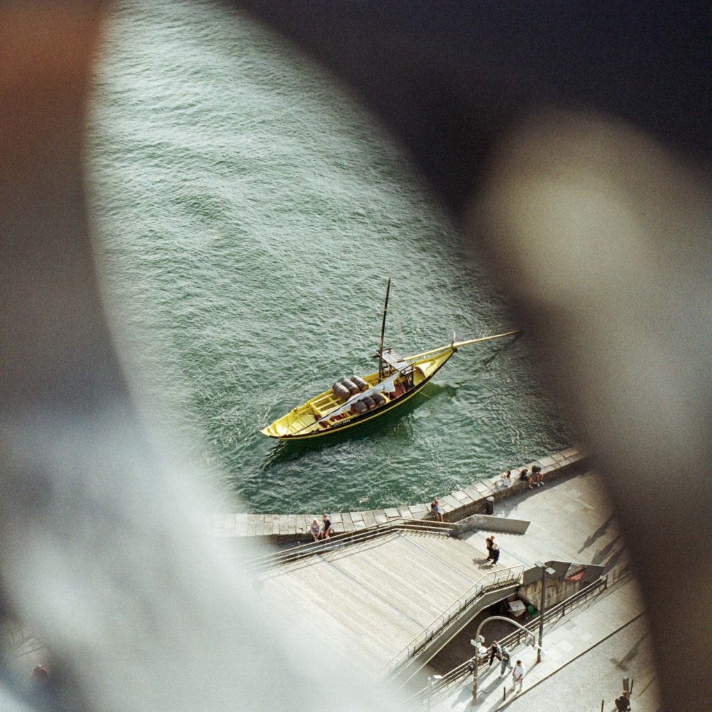 Traditional boat in Douro river